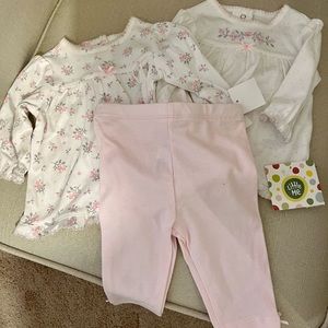 Baby girl Little me tunic set
